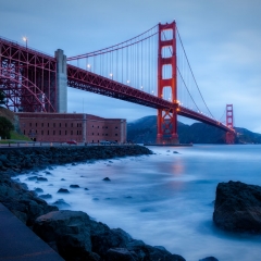 Morning Twilight at Fort Point