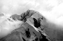 Cloudy Ridge in the Alaska Range