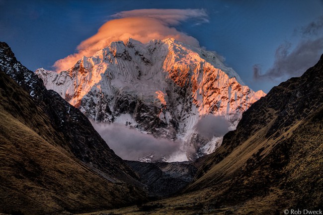 Sunset Light on Mount Salkantay