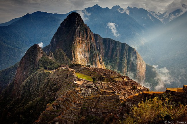 First Light on Machu Picchu