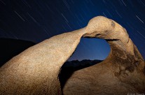 Mobius Arch and Star Trails
