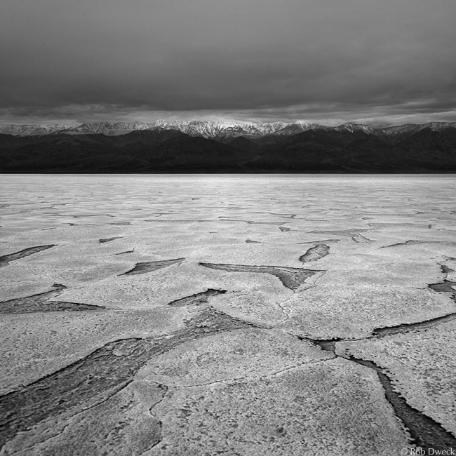 Morning Light on the Panamint Mountains