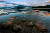 Pyramid Lake Reflection