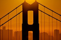 Sunrise Over the North Tower