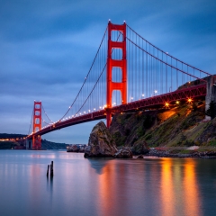 Golden Gate Illuminated
