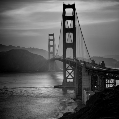 Daybreak at the Golden Gate